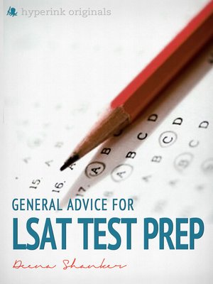 cover image of General Advice For LSAT Test Prep